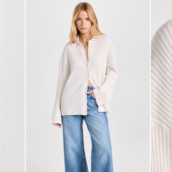 Reformation cashmere sweater - gossamer